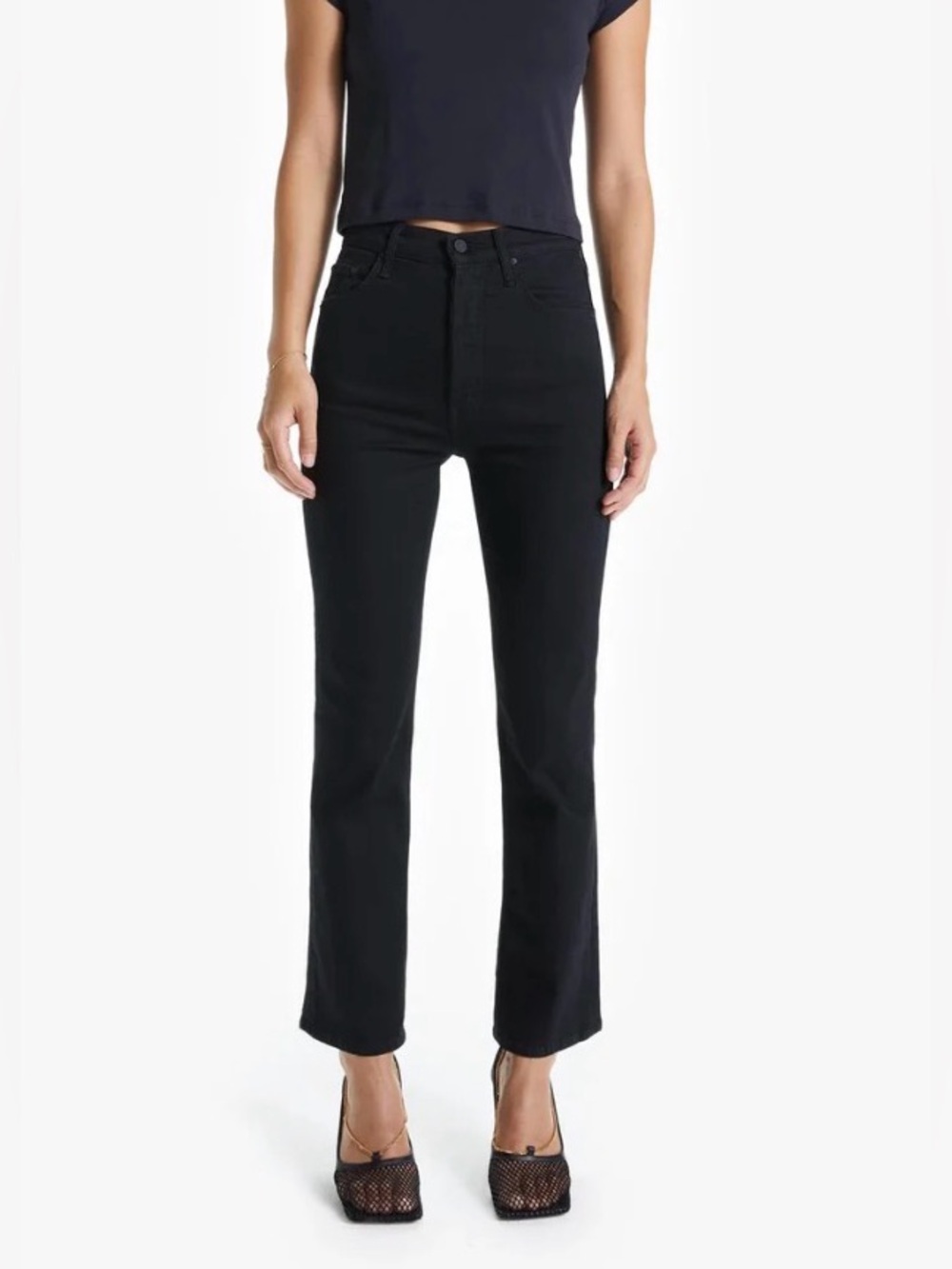 Mother Denim - The Tripper Flare Jean in Not Guilty